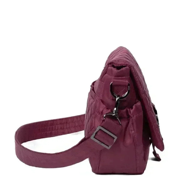 LUG 'Harness' Crossbody / Shoulder Bag - Raspberry - Picture 2 of 16